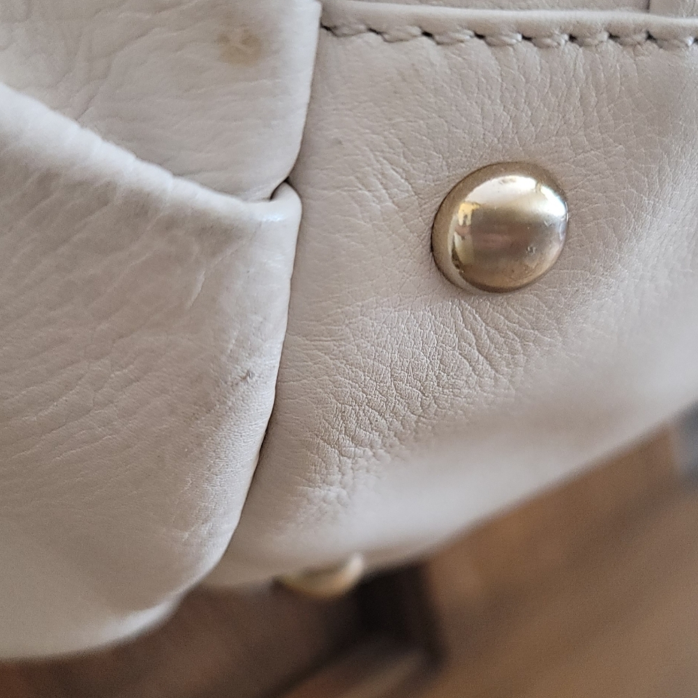 Michael Kors White Shoulder Bag with Braided Straps - Picture 10 of 14